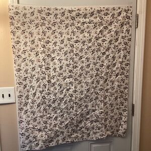 Vintage Aleene’s Cinnamon Street Cow & Heart print Fabric by Delores Ruzicka